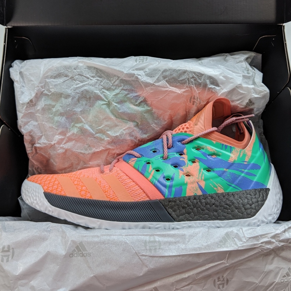 NEW Adidas Harden Vol. 2 "Melon" - Picture 6 of 6